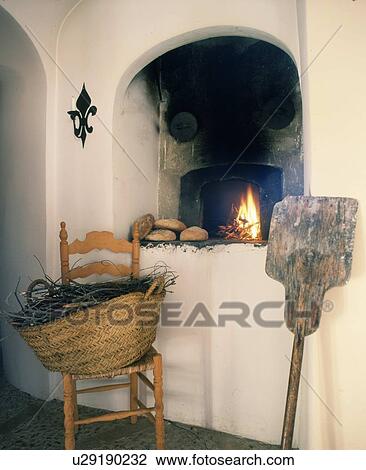 Stock Image - Stone oven. Fotosearch