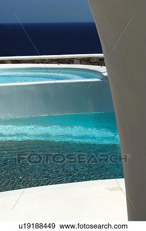 Swimming pool above the ocean View Large Photo Image Stock Photo - Swimming pool above the ocean. Fotosearch