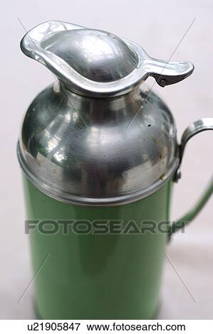 Stock Photo - Thermos flask. Fotosearch