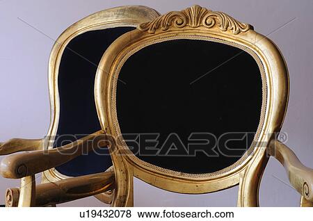 Stock Photo - Two antique chairs. Fotosearch