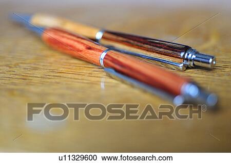 Stock Image - Two ballpens. Fotosearch