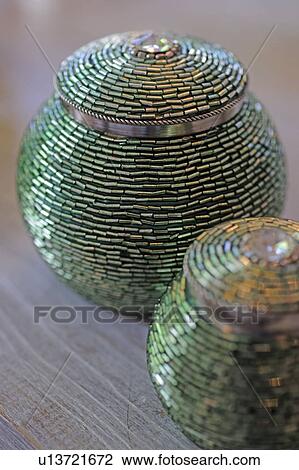 Two round storage receptacles View Large Photo Image Stock Image - Two round storage receptacles. Fotosearch