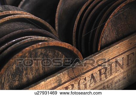 Wooden plates in a box View Large Photo Image Stock Photo - Wooden plates in a box. Fotosearch
