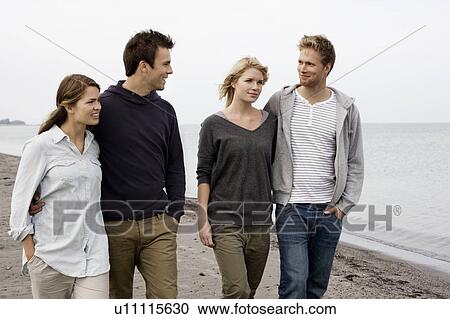 Stock Image - Beach life. Fotosearch