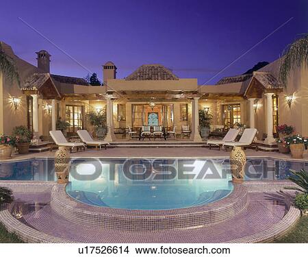 Picture - Beautiful villa with pool in Spain. Fotosearch