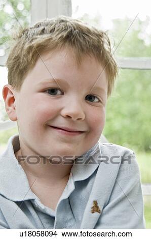 Picture - Boy smiling. Fotosearch