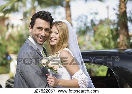 Stock Photo - Bridal couple. Fotosearch