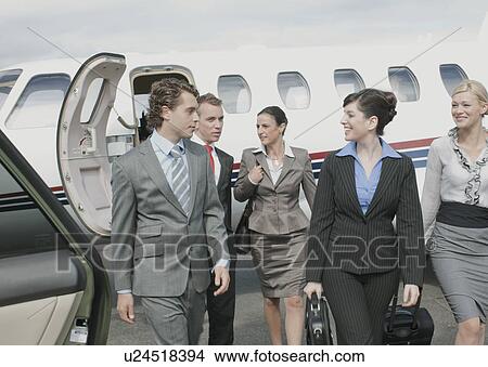 Picture - Business on the go. Fotosearch