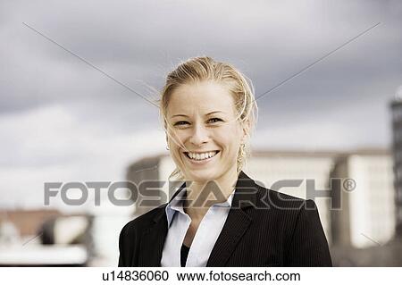 Stock Image - Business portrait. Fotosearch