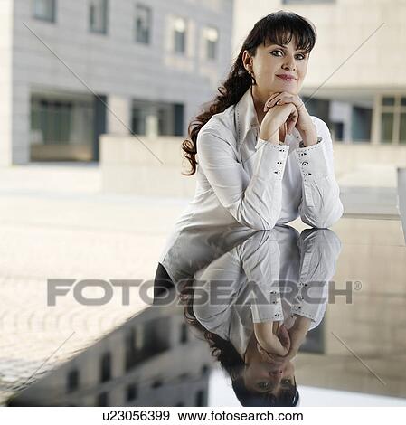 Businesswoman outdoors View Large Photo Image Stock Photo - Businesswoman outdoors. Fotosearch
