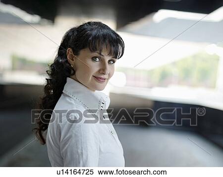 Businesswoman outdoors View Large Photo Image Stock Photography - Businesswoman outdoors. Fotosearch