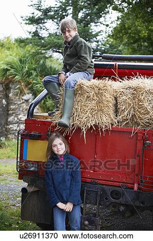 Children with 4x4 landrover View Large Photo Image Stock Image - Children with 4x4 landrover. Fotosearch