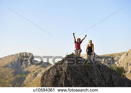 Stock Image - Climbing. Fotosearch