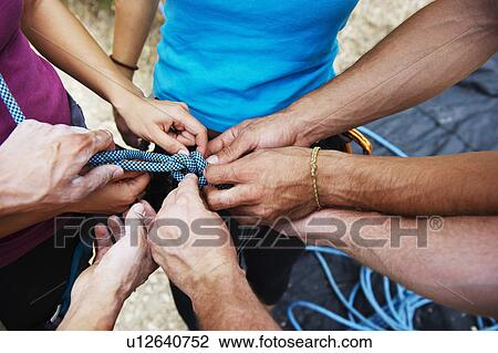 Stock Image - Climbing. Fotosearch