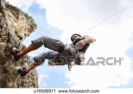 Stock Image - Climbing. Fotosearch
