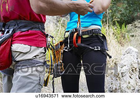 Stock Image - Climbing. Fotosearch