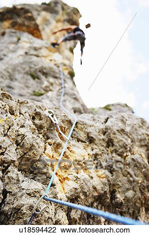 Stock Image - Climbing. Fotosearch