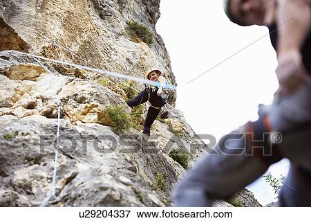 Stock Photo - Climbing. Fotosearch