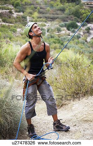 Stock Photograph - Climbing. Fotosearch