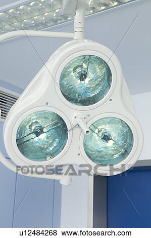 Stock Photo - Close up of surgical light. Fotosearch