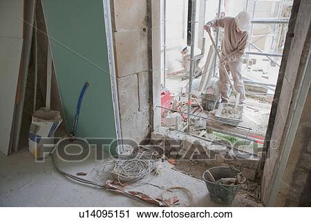 Construction worker View Large Photo Image Stock Image - Construction worker. Fotosearch