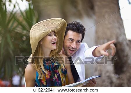 Couple on vacation View Large Photo Image Stock Image - Couple on vacation. Fotosearch