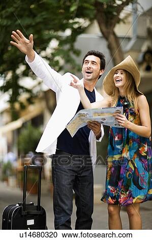 Couple on vacation View Large Photo Image Stock Image - Couple on vacation. Fotosearch