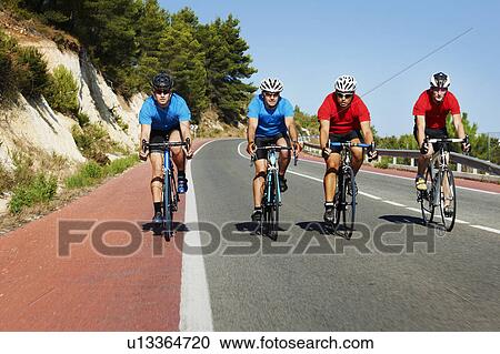 Stock Image - Cycle Racing. Fotosearch