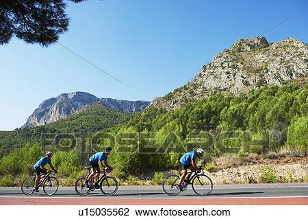 Stock Image - Cycle Racing. Fotosearch