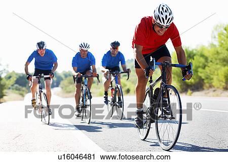 Stock Image - Cycle Racing. Fotosearch