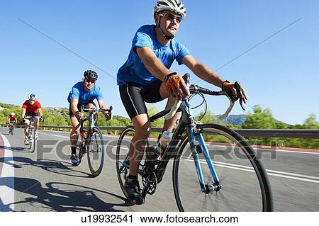 Stock Image - Cycle Racing. Fotosearch