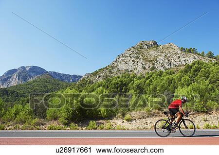 Stock Image - Cycle Racing. Fotosearch