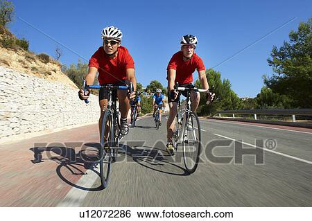 Stock Photograph - Cycle Racing. Fotosearch