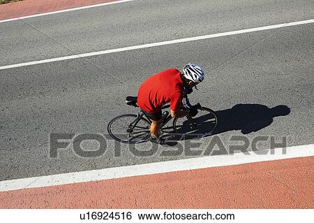 Stock Photograph - Cycle Racing. Fotosearch