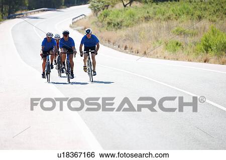 Stock Photograph - Cycle Racing. Fotosearch