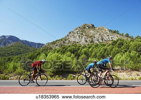 Stock Photography - Cycle Racing. Fotosearch