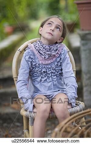 Picture - Dreaming Girl. Fotosearch