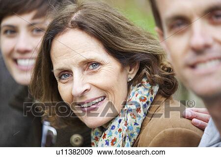 Family in the park View Large Photo Image Stock Photo - Family in the park. Fotosearch