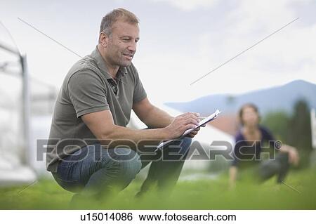 Stock Photograph - Farmer. Fotosearch