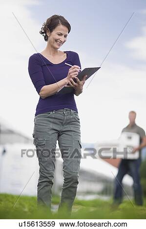 Stock Photo - Farming vegetables and fruits. Fotosearch
