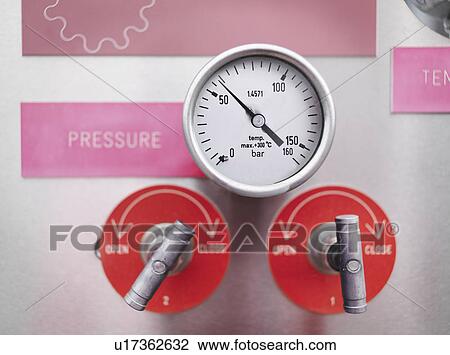 Gauges and valves at gas storage plant View Large Photo Image Stock Image - Gauges and valves at gas storage plant. Fotosearch