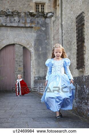 Girl and boy as prince and princess View Large Photo Image Picture - Girl and boy as prince and princess. Fotosearch
