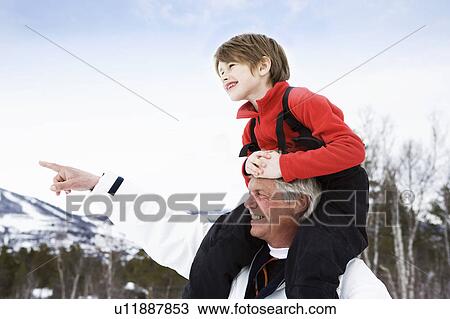 Grandfather pointing View Large Photo Image Stock Image - Grandfather pointing. Fotosearch