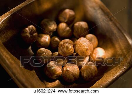 Picture - Hazelnuts. Fotosearch