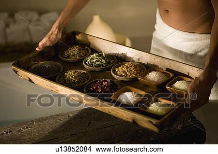 Herbs and salt View Large Photo Image Picture - Herbs and salt. Fotosearch