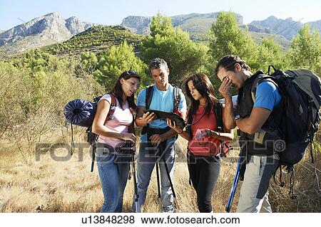 Hiking View Large Photo Image Stock Photo - Hiking. Fotosearch