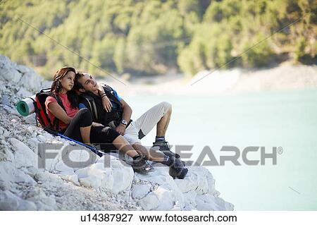 Hiking View Large Photo Image Stock Photo - Hiking. Fotosearch