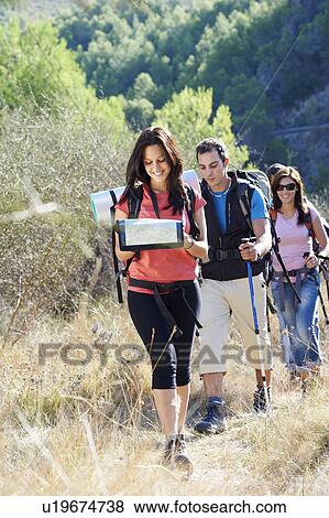 Stock Photo - Hiking. Fotosearch