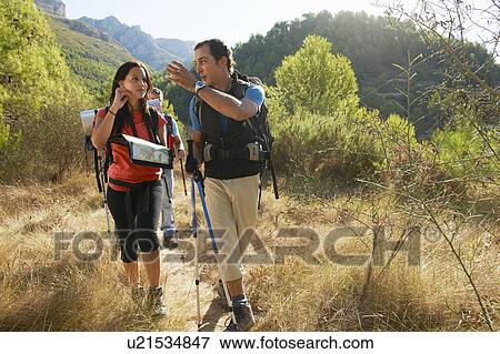 Hiking View Large Photo Image Stock Photo - Hiking. Fotosearch