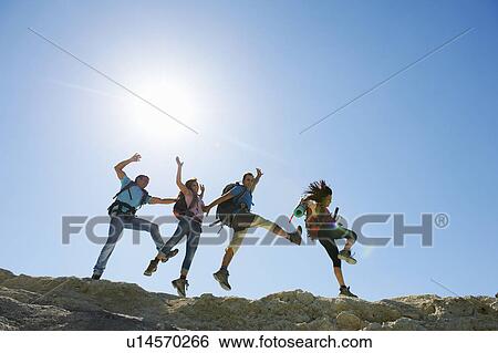 Stock Photograph - Hiking. Fotosearch